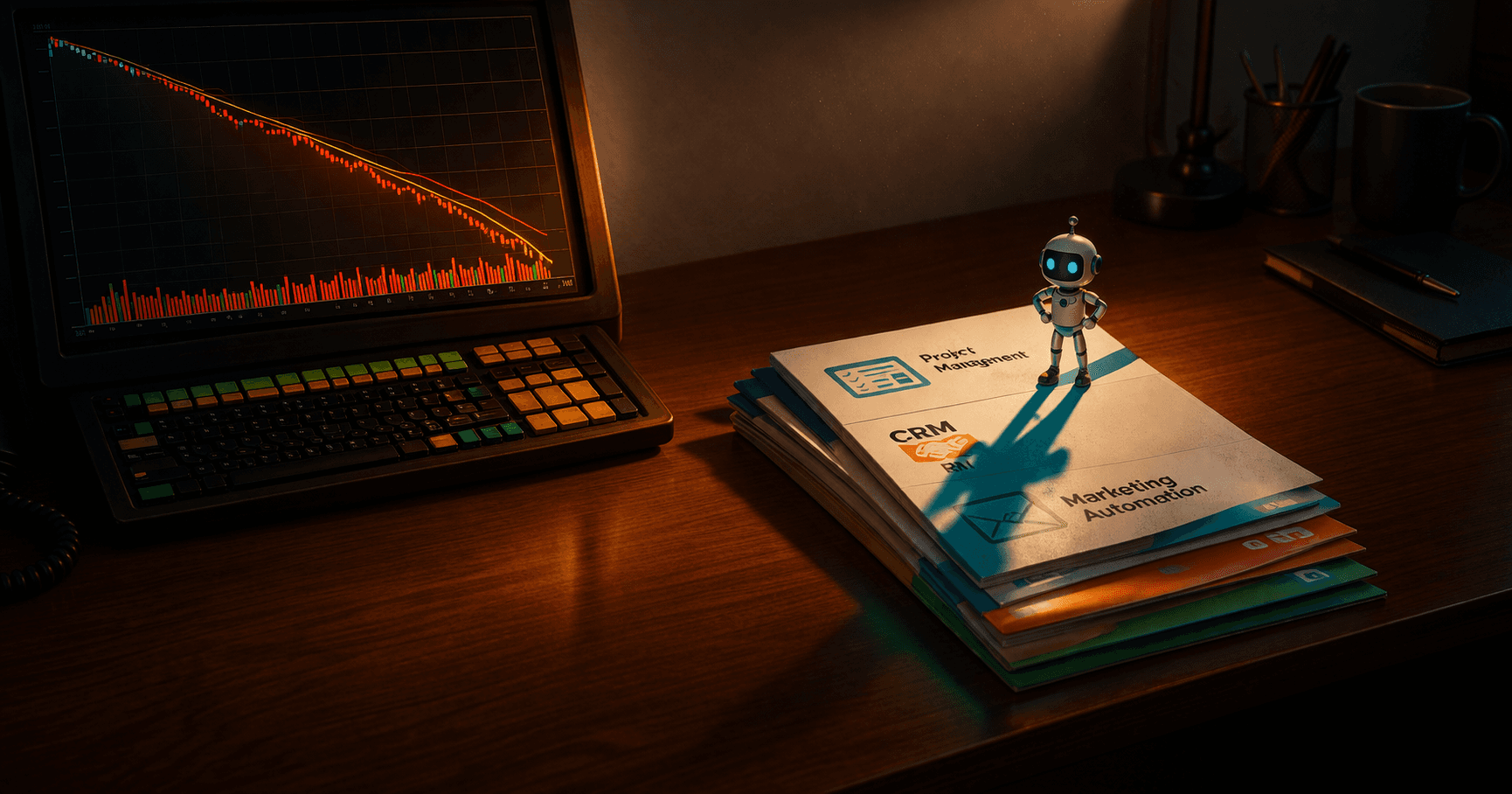 SaaS Stocks Are Down 80%. AI Agents Are Why.